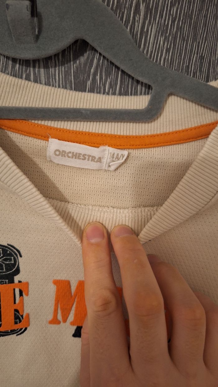 Sweat écru imprimé manettes de jeu noir - photo numéro 7