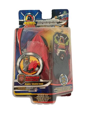 Kung Zhu Ninja Warriors Drayko / Shadow Jonin armure de combat Giochi Preziosi neuf