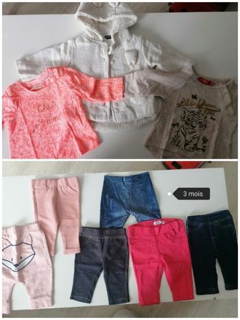 Lot fille 3 mois