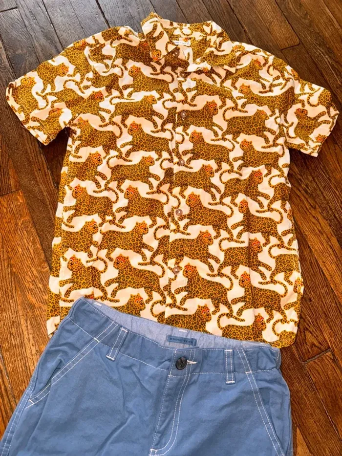 Chemise et short Monoprix 12 ans - photo numéro 2