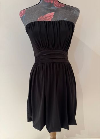 Robe noire bustier - Madonna taille M