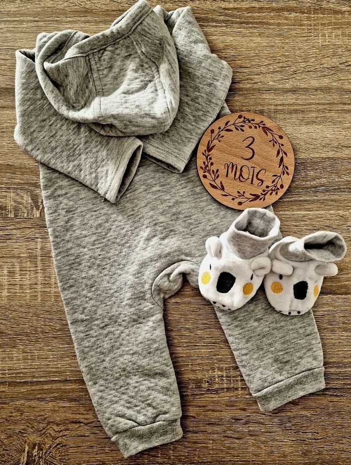 Combinaison + chaussons Orchestra 3mois - photo numéro 2