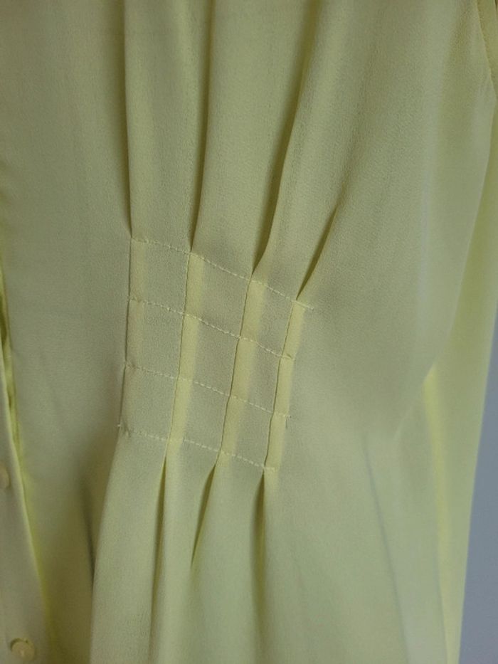 Blouse jaune - Mango - photo numéro 3