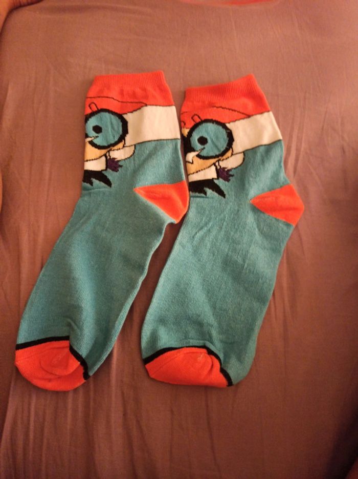 Chaussette le labo de dexter - photo numéro 2