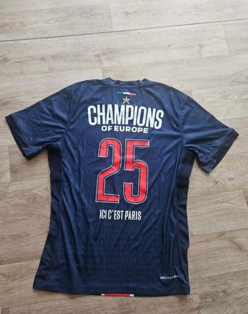 Maillot Psg Champions d'Europe 2025 