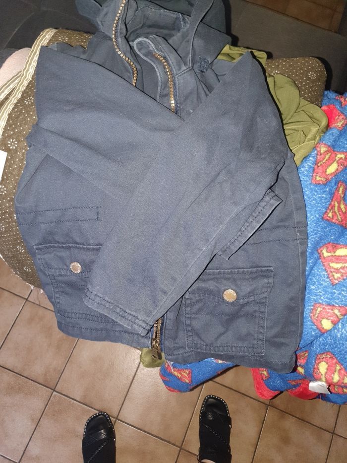 Veste bleui