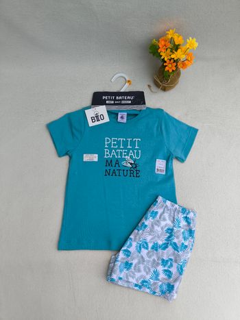 Pyjashort garçon Petit Bateau 4 ans