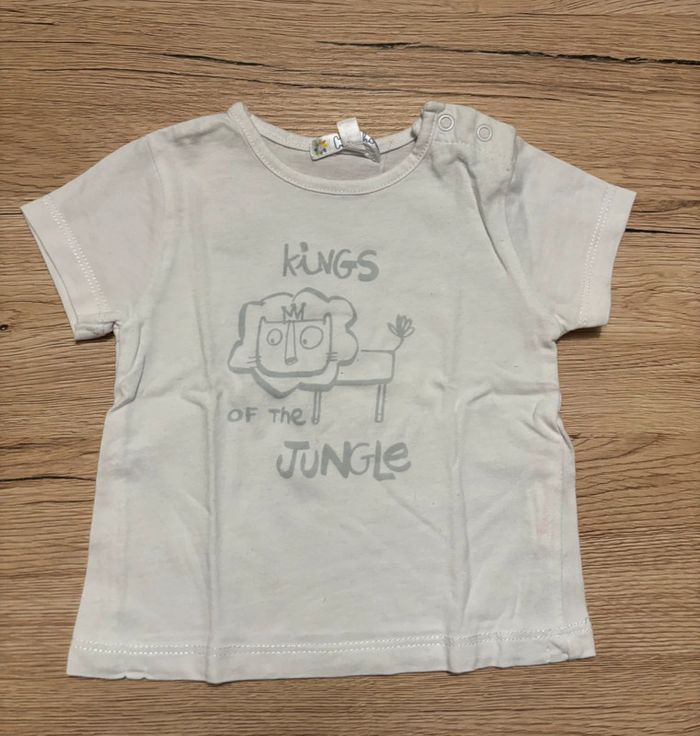 Lot 4 T-shirts et 2 polos manches courtes 3 mois - photo numéro 10