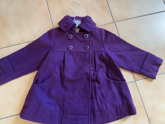 Manteau hiver fille 2 ans