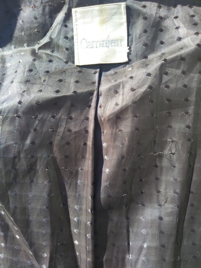 Veste en drap de laine t.40 - photo numéro 7
