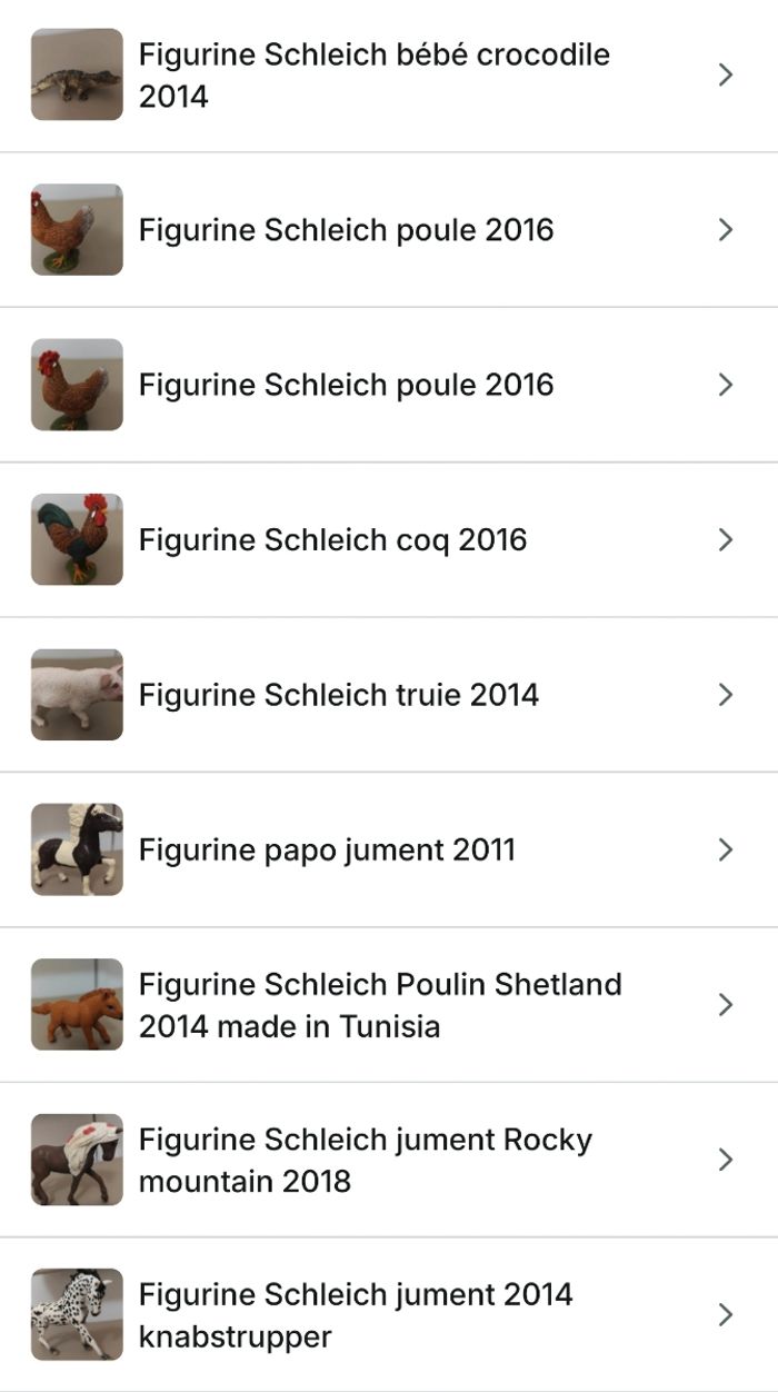 Figurines Schleich ou papo - photo numéro 8