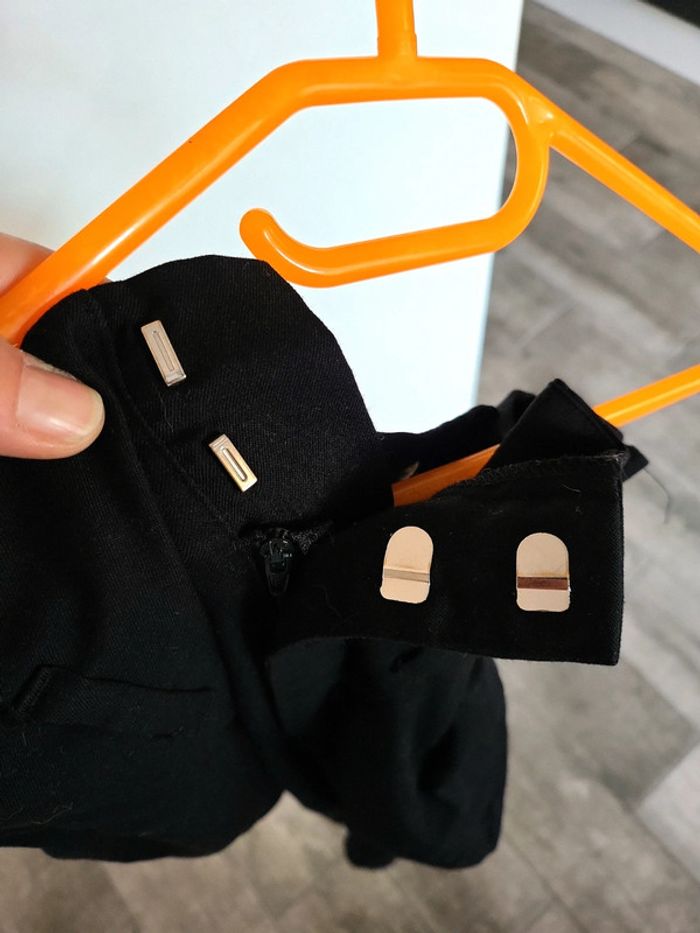 Pantalon taille haute jambes larges H&M 36 - photo numéro 3
