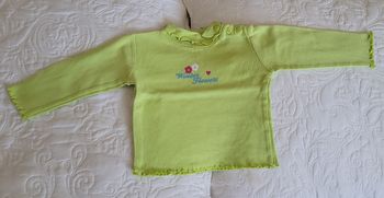 T-shirt vert Winter Flowers Premier rôle