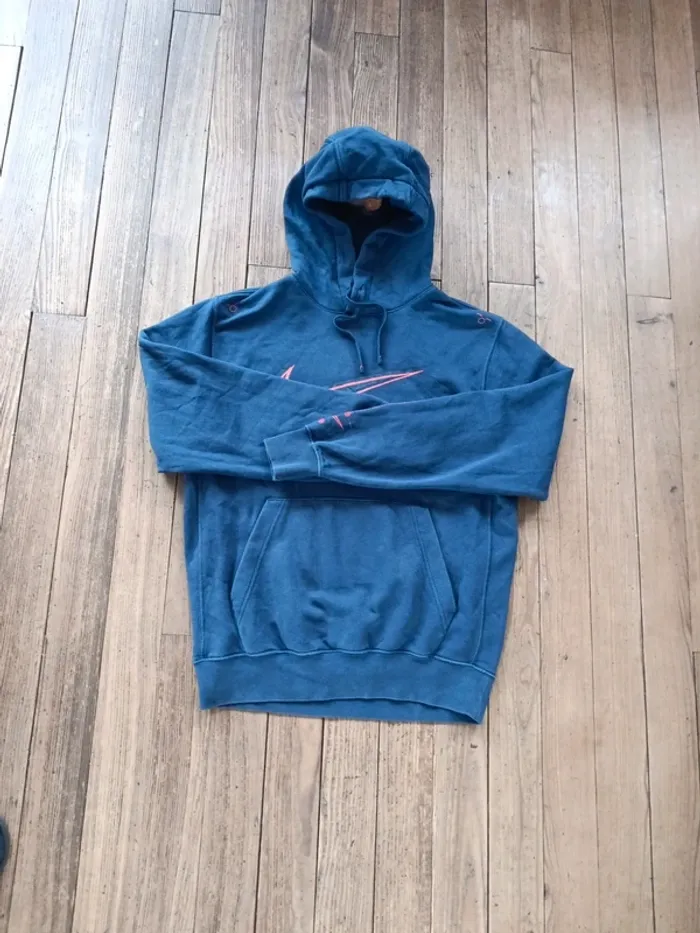 Sweat à capuche nike bleu S - photo numéro 3