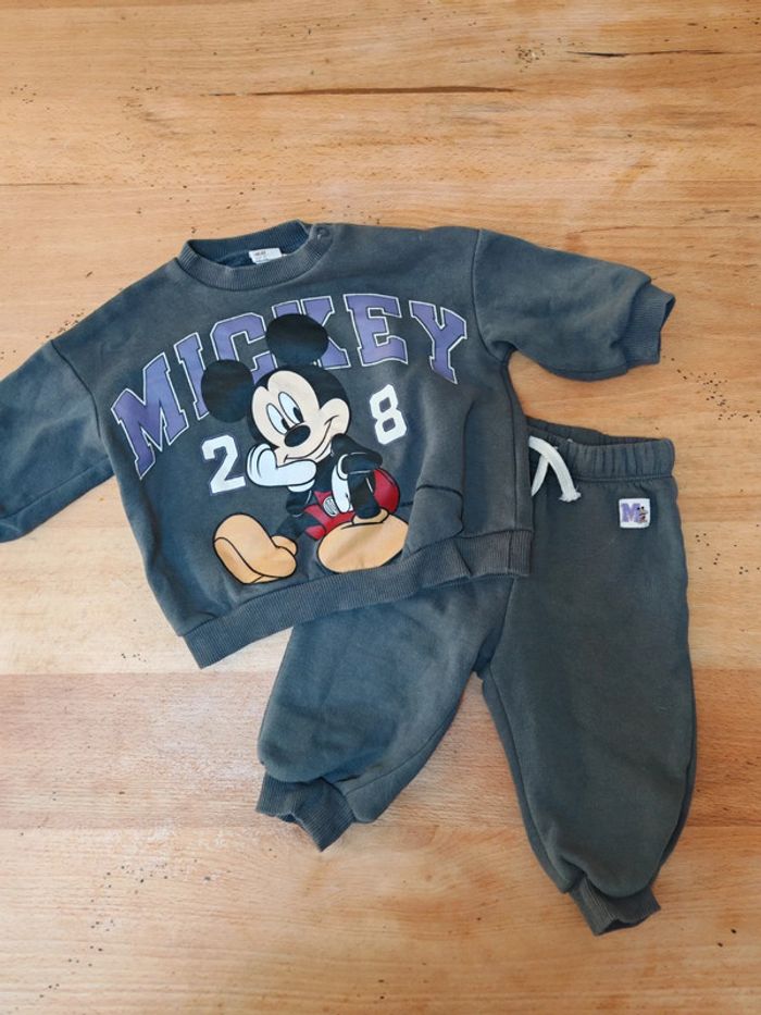 Ensemble jogging Mickey