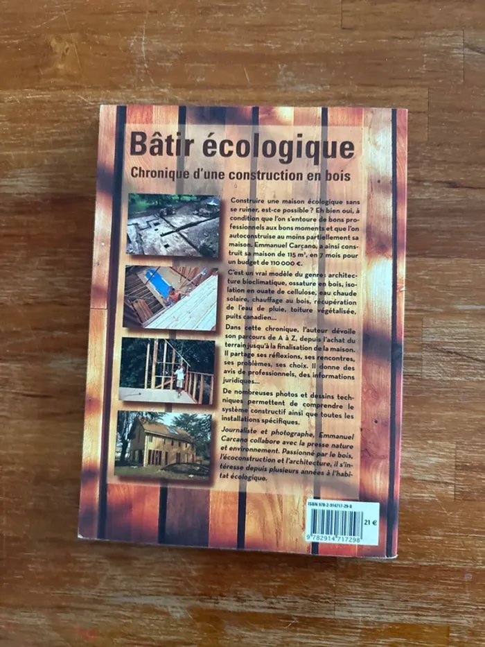 Livre bâtir écologique, chronique d’une construction en bois - photo numéro 3