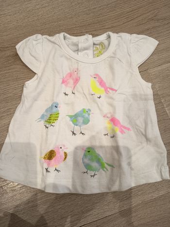 Tee shirt manche courte 3 mois