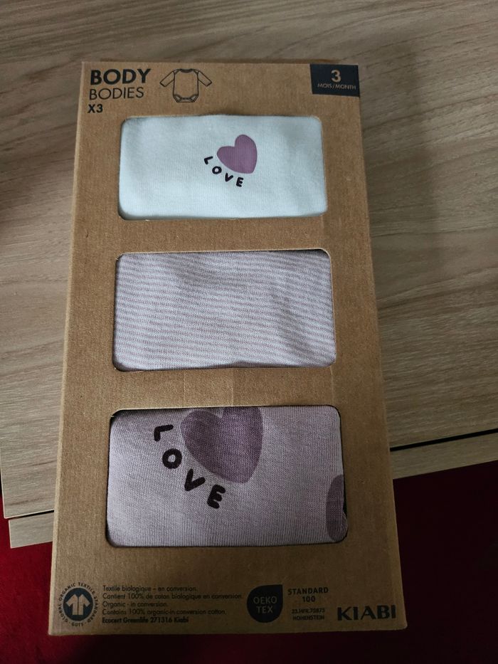 Body 3 M longues manches