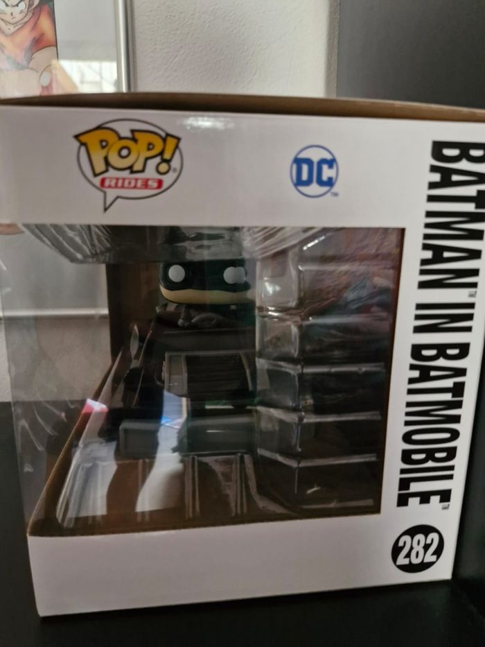 Figurine pop batman in batmobile - photo numéro 2