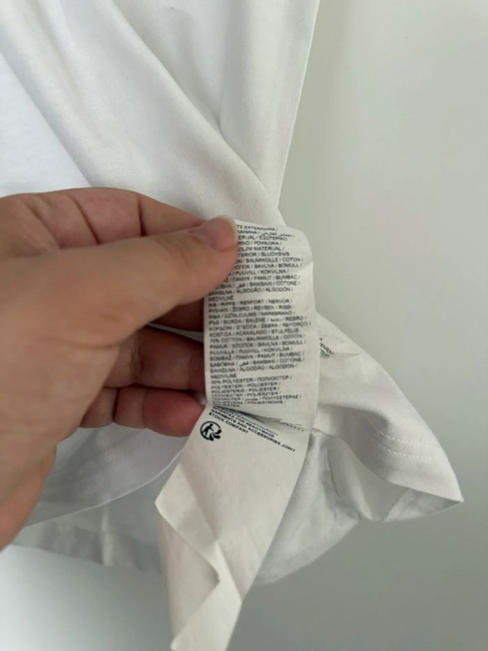 T-shirt blanc Puma homme S ou 36 - photo numéro 8