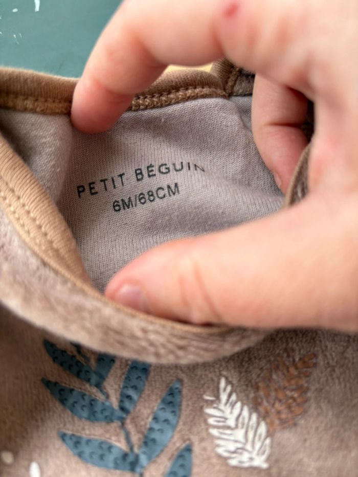 Lot de deux pyjamas, mixte, taille 6mois (obaibi, petit béguin) - photo numéro 6