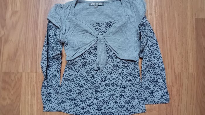 5 T-shirt manches longue (1€ = prix unités) - photo numéro 6