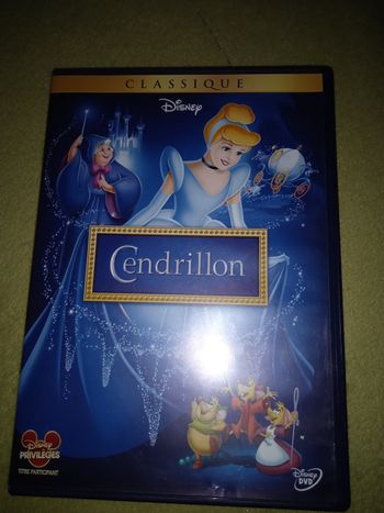 DVD Disney cendrillon