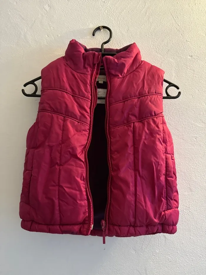 Veste sans manches intérieur polaire plus capuche