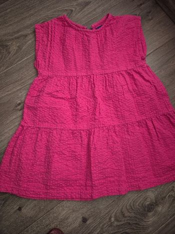 Robe fuschia fille