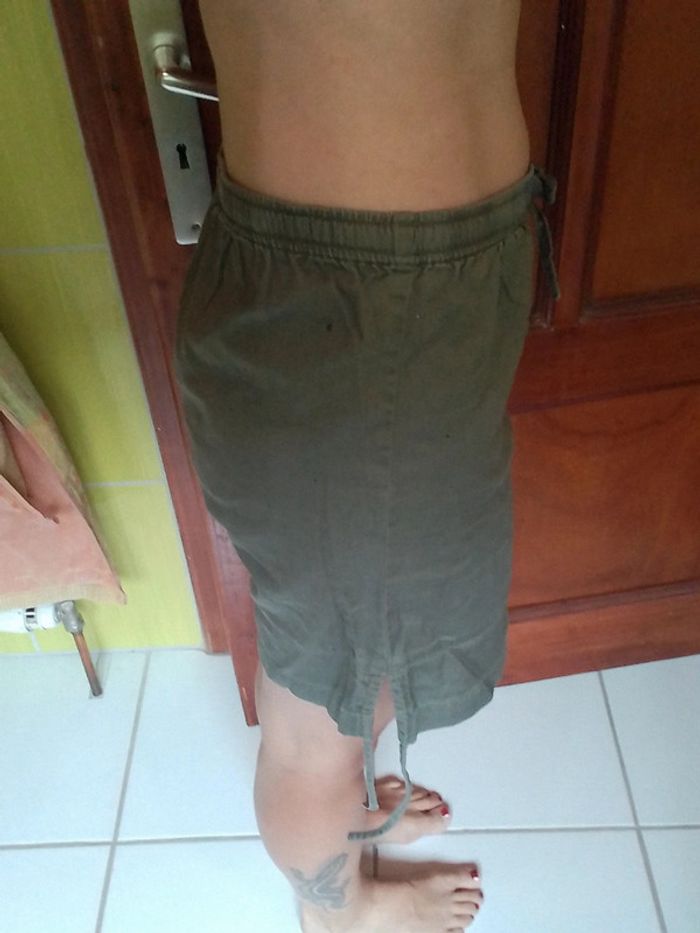 Short femme vert kaki - photo numéro 4
