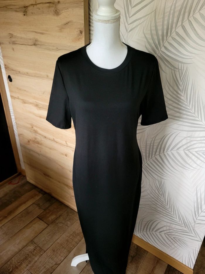 🖤Robe longue noire - Taille L - Femme - photo numéro 2