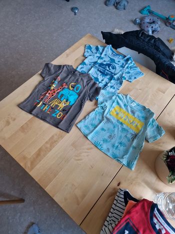 Lot de t-shirts manches courtes