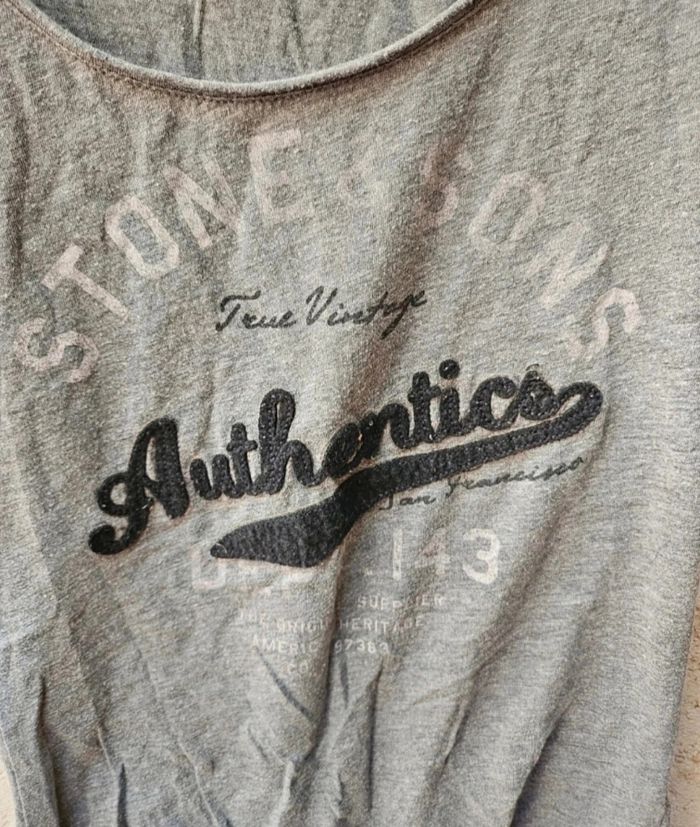 T-shirt gris moulant manche courte - photo numéro 2