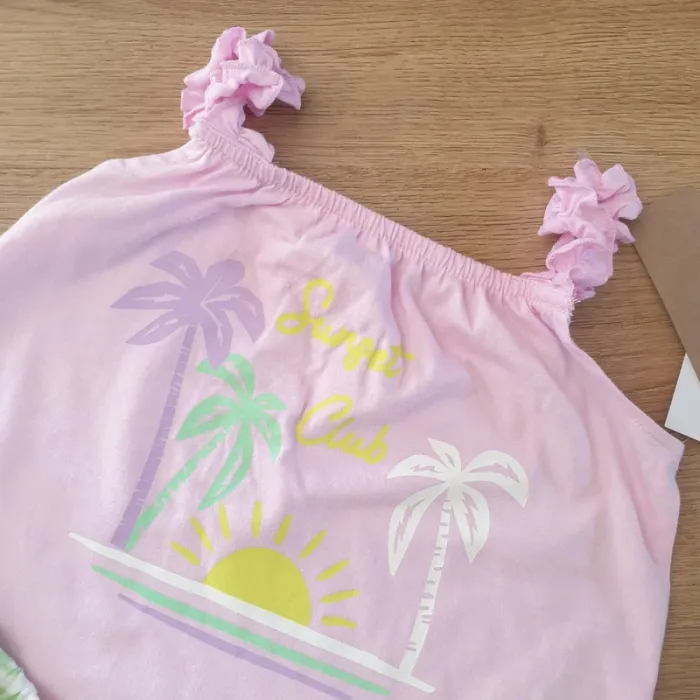 🩷 Ensemble tee-shirt short 6 ans Kiabi #emyfleury_6ansfille - photo numéro 3