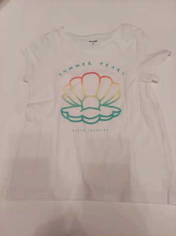 T shirt coquillage 6 ans