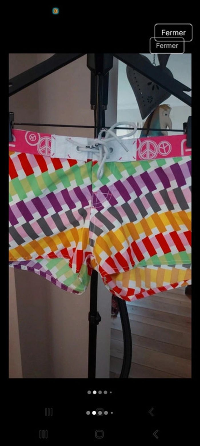 Short de plage Pulse taille L en trés bonne état - photo numéro 2