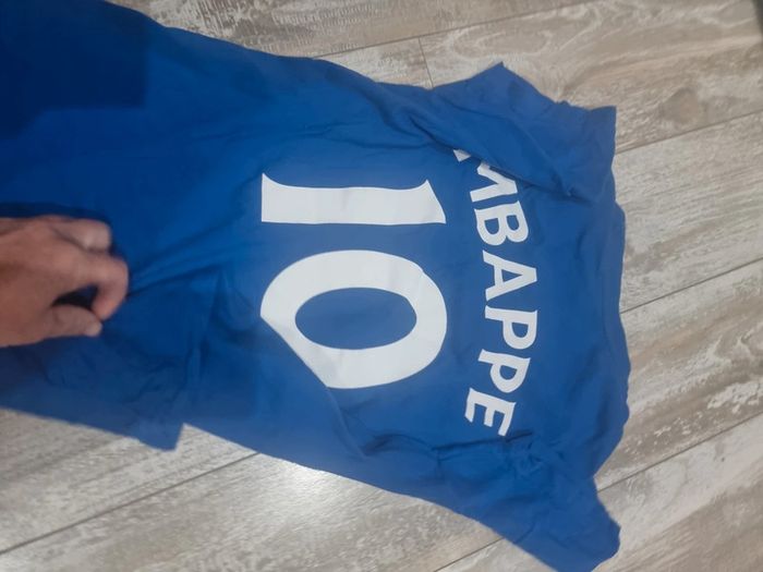 Tee-shirt Mbappe #orianablgarcon12ans - photo numéro 2