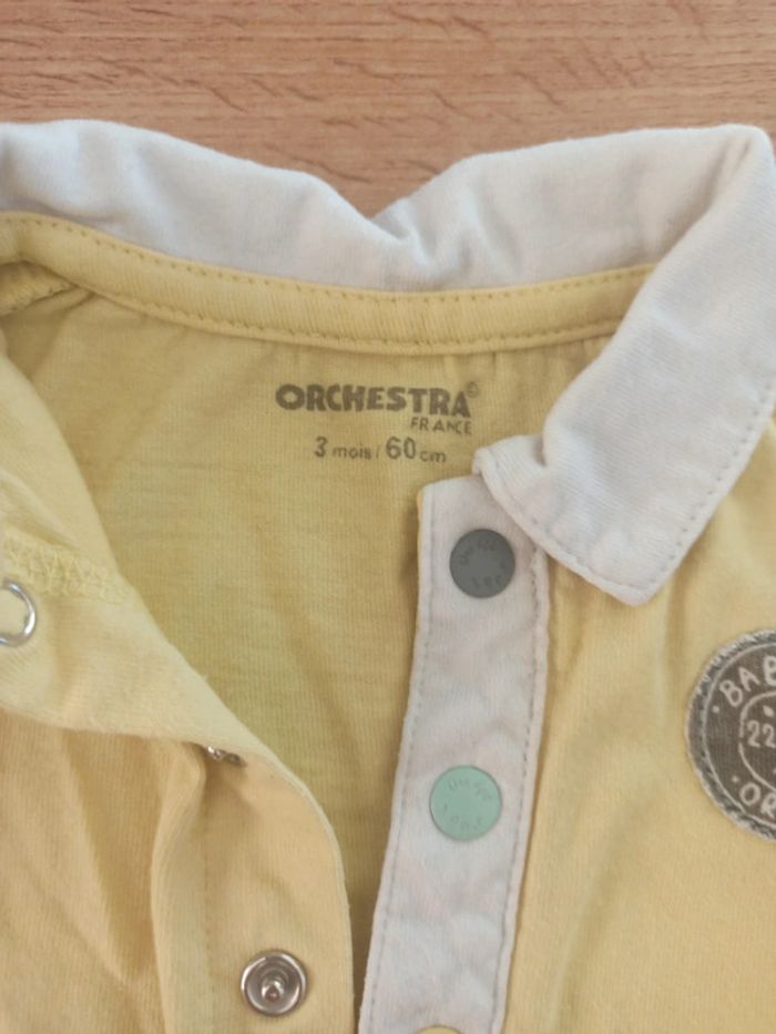 T-shirt 3 mois orchestra - photo numéro 3