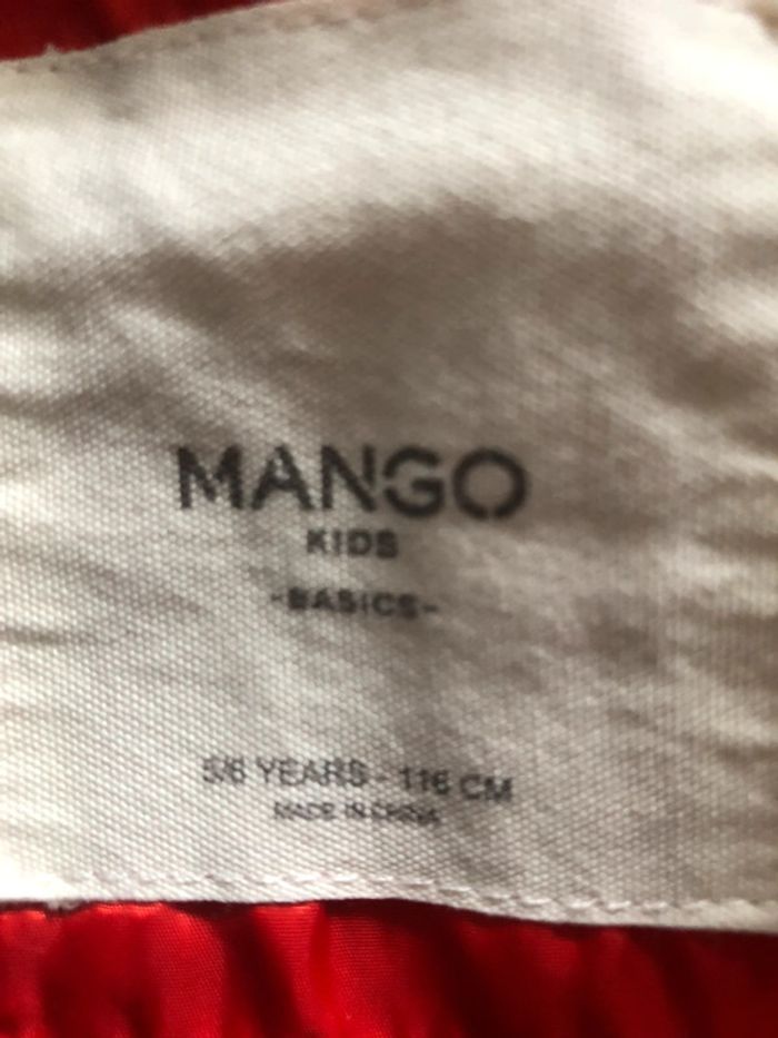 Manteau Anorak Doudoune parka de la marque Mango MNG taille 5/6 ans - photo numéro 3