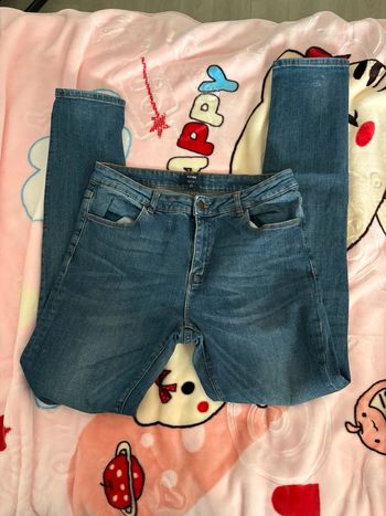 Jeans slim bleu