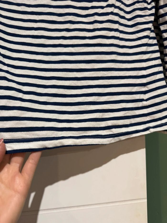 T-shirt marinière manches longues - photo numéro 3