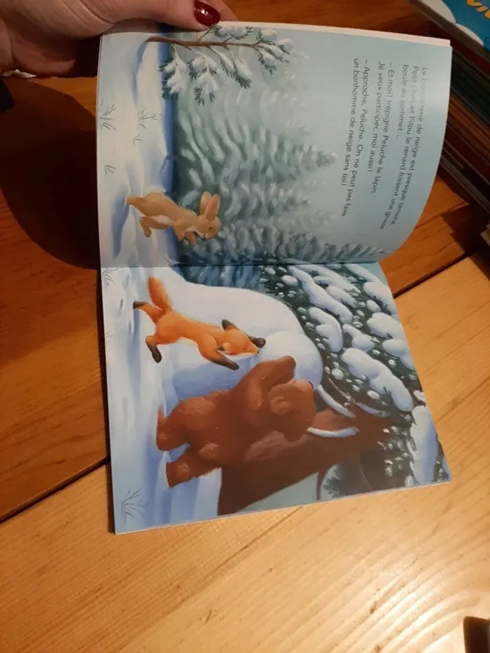 Livre un câlin pour le bonhomme de neige - photo numéro 2