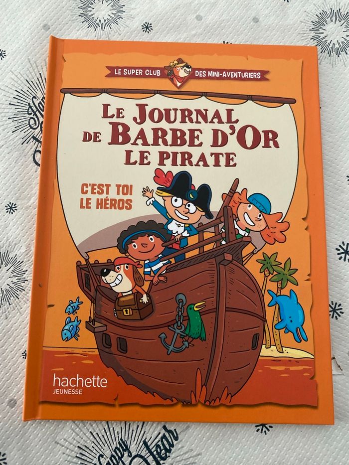 Livre Le journal de barbe d’or le pirate