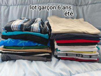 Lot garçon 6 ans