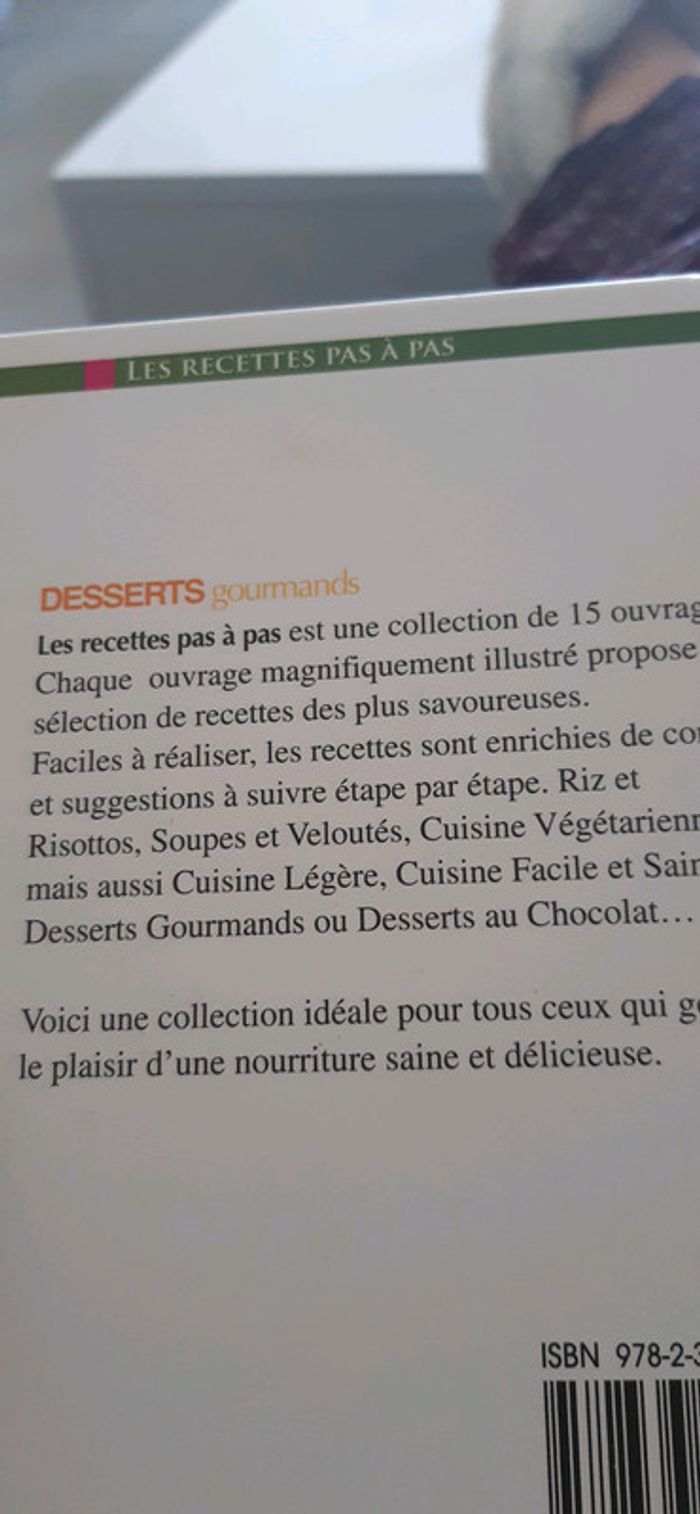 Livre de recette desserts gourmands - photo numéro 5