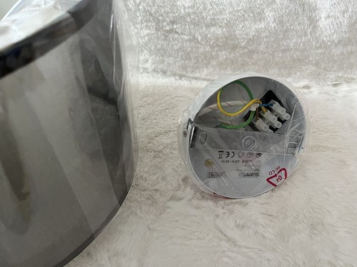 Luminaire, Plafonnier Ocala Noir et blanc Geen, 25 cm diamètre - photo numéro 5