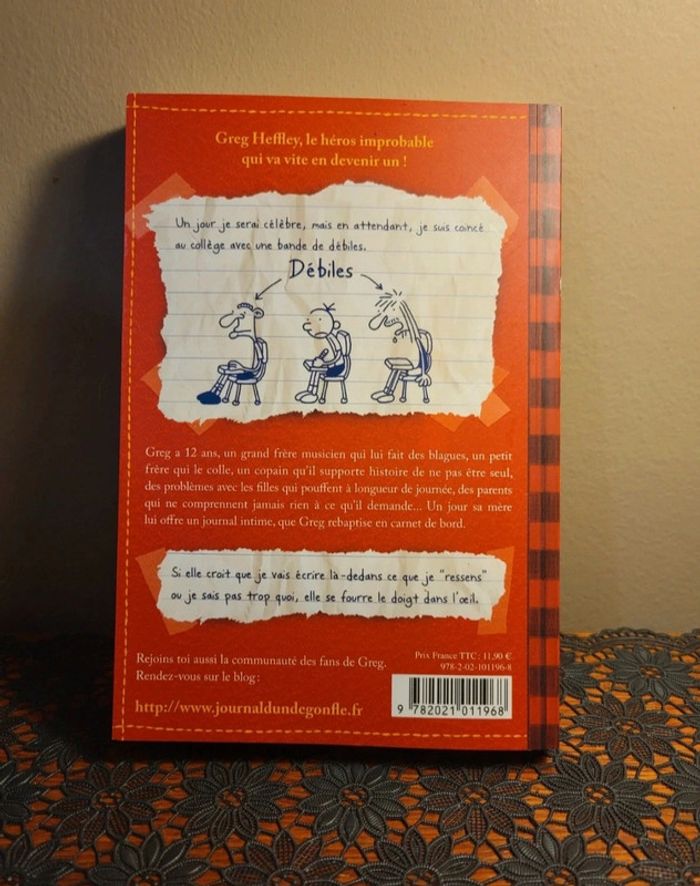 Livre le journal d'un dégonflé - photo numéro 2