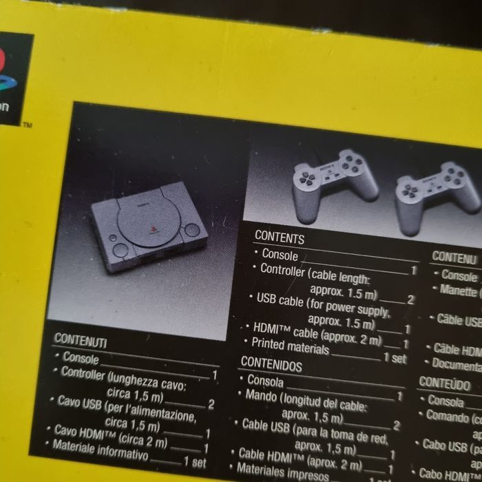 mini console PlayStation one mini  avec 20 jeux intégrés 🎁 neuf 🎁 - photo numéro 6