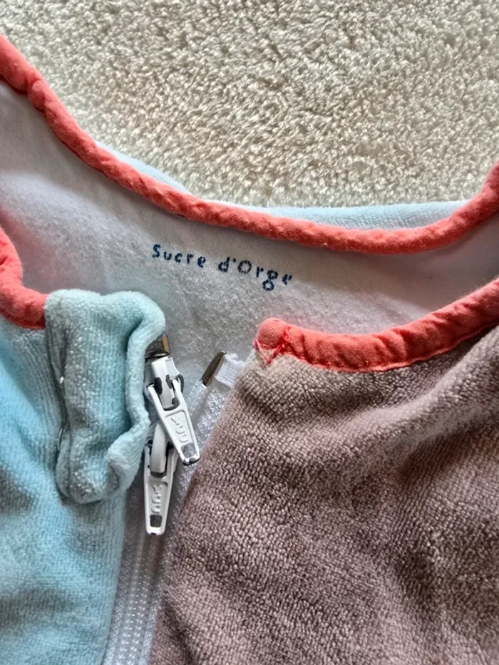 Gigoteuse et couverture polaire sucre d'orge 6-24mois - photo numéro 7