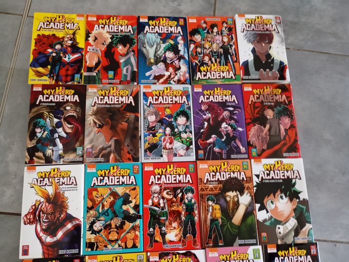 My hero academia lot de 26 livres - photo numéro 3